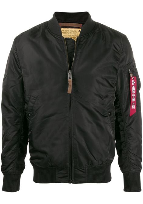 giacca bomber ma-1 vf 59 long uomo verde in nylon ALPHA INDUSTRIES | 168100AI03